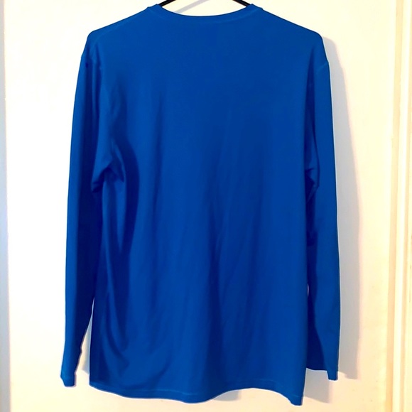 Quicksilver Performance Blue Long Sleeve Swim Shirt Men’s Size S-P-CH - Picture 4 of 4